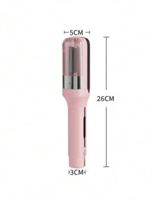 Cortadora de pelo recargable de 500mAh, Recortadora automática para puntas abiertas y encrespadas, Cortadora de pelo eléctrica portátil, Regalo para el hogar - Amarillo - Ver 8