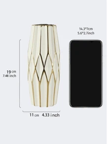 新款树脂装饰花瓶花盆现代简约床头柜门厅电视柜客厅家居装饰 - 彩色 - 查看 11