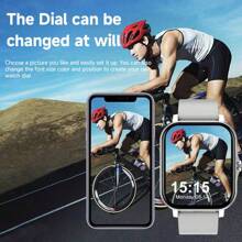 2025 NEW 1.83 Large Screen Smartwatch For Women And Men, Double Strap,180mAh,High Resolution Color Clarity, Colorful Colors On The Strap, Message Alert, Answer Calls, Easy Music Control, Sports Mode Step Calorie Counting, IOS&Android System Compatibility, Excellent Battery Life,The Best New Year's Gift