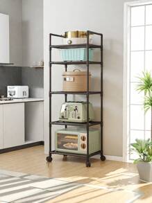 1 pieza Estantería de cocina de 3 a 7 niveles, nuevo organizador de almacenamiento de cocina de uso intensivo