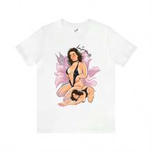 Lasirena69 - Unisex Short Sleeve Tee, Round Neck T-Shirt, White, Grey, Dark Grey Or Black T-Shirt - White - View 1