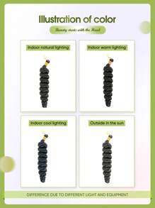 1 Pc 16 Inch Synthetic Heat Resistant Curly Extensions Hair Black Brown Chocolate Rust Brown Blonde Burgundy Multi-Colour Spiral Fashion Curly Wave Loose Wave Crochet Braids Hair High Temperature Loose Wave Curly Braiding Hair Extensions For Women Daily Holidays Party And Christmas Music Festival Carnival New Year Gifts Used Braided Hair Woven Extension Hair - Multicolor - View 9