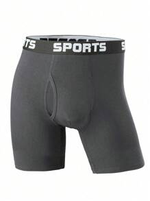 5 قطع / عبوة من القمصان الداخلية الرجالية بحزام ، بتصميم مريح ونفس حرفي  عالي المرونة والتهوية مع حزام الخصر للتضييق بأحجام S-XXXXL - متعدد الألوان - مشاهدة 4