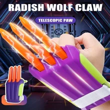 Retractable Carrot Wolf Claw - ABS Material - Stress Relief Toy - Holiday Gift - Birthday Gift - Perfect Gift - Multicolor - View 4