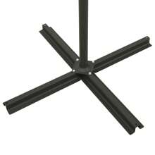 Cantilever Umbrella With LED Lighting 300 Cm Anthracite