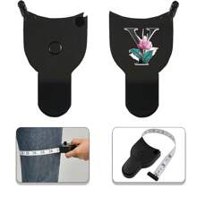 Automatic Retractable Body Measure Tape - 60 Inch Telescopic Self Measuring Tape For Body Measurement And Weight Loss, Lock Pin And Push-Button Sewing Tapes-YAWALL(White) - Unique Name Initials Meaning Style - Black-white Marble - View 28