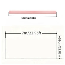 Multifunctional Kraft Paper Roll - Approx. 58cm X 7m, Rolling Design For Easy Storage, Available In Multiple Colors, Ideal For Packaging, Shipping, Crafts, Tablecloths, Flower Bouquet Wrapping, Gift Wrapping, Etc. - Multicolor - View 2