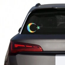 Turkish Flag Moon And Stars Car Sticker Scratch Resistant Vinyl Decals Truck Body Bumper Rear Window Auto Decoration Accessories - 15x11cm/5.91x4.33inch - View 2