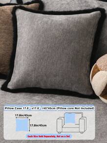 1pc Minimalist Solid Color Chenille Sofa Cover, All Season Universal Anti Slip And Dirt Proof Sofa Protective Cover, Pet-Friendly, Suitable For Bedroom, Office, Living Room, Home Decoration, Fits Various Sofa Types (Armchair, Loveseat, 3-Seater, 4-Seater, Sectional) Couch Cover Sofa Covers Room Decor Living Room Decor - Multicolor - View 37