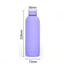 1pc 500ml Custom Name Stainless Steel 304 Insulated Double-Layer Water Bottle, Designed With Hand-Drawn Patterns, Featuring A Modern Design With A Lid, Is Perfect For Personalizing With Your Name. This Elegant Tumbler, Adorned With Beautiful Hand-Drawn Motifs, Is Ideal For Art Enthusiasts