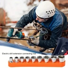 Zestaw tulei do użytku domowego, mała tuleja do śrubokręta, zestaw tulei do wiertarki elektrycznej, głowica tulei