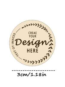 3cm/4cm/5cm/6cm/7cm/8cm 100-2000pcs Personalized Labels - Custom Stickers Bulk | Customized Photo Logo Text Stickers, Waterproof Vinyl Labels, Suitable For Small Business, Gifts, Party Favors, Personalized Gift Ideas, Wedding Favors, Birthday Gifts, Die-Cut Stickers - Multicolor - View 42