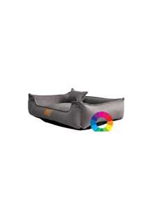 Pet Bed XG 95 Cm X 75 Cm Waterproof Bottom For Large Breeds Velvet Rectangular Dog Bed Size GG 85 Cm X 70 Cm Soft Cloud Pet Bed For Large Dogs Cats Rabbit Suede Washable Bed For Pets Dogs And Cats G 70 Cm X 60 Cm Luxury Pet Bed Suede Bed Comfort 60 X 50 Siliconized Filling And Reinforced Zipper Medium Dogs And Cats Rectangular Velvety Fabric Bed 50 X 40 For Small Dogs Washable Luxury - 灰色 - 查看 3