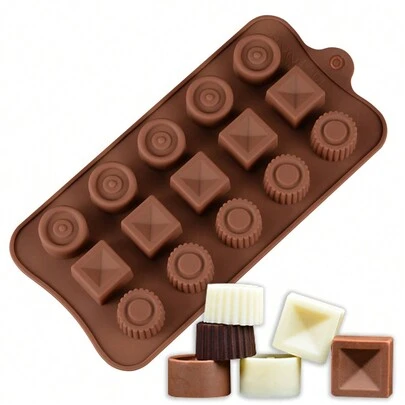1 Khuôn Socola Silicon Cổ Điển, Khuôn Làm Bánh Và Kẹo, Khuôn Trang Trí Bánh