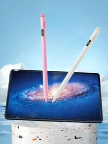 可充电磁性触控笔：适用于 iPad/Android 的通用精度 - 便携且耐用（发送两个电容笔替换笔尖） - 彩色 - 查看 1