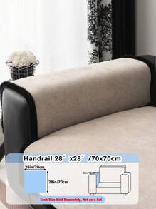 1pc Minimalist Solid Color Chenille Sofa Cover, All Season Universal Anti Slip And Dirt Proof Sofa Protective Cover, Pet-Friendly, Suitable For Bedroom, Office, Living Room, Home Decoration, Fits Various Sofa Types (Armchair, Loveseat, 3-Seater, 4-Seater, Sectional) Couch Cover Sofa Covers Room Decor Living Room Decor - Multicolor - View 22