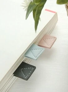 1个可定制名字的可爱书签，个性化仿皮书签，可印制名字，可定制书页标签，送给爱书人士的阅读礼物，可爱配饰，书虫书签，返校礼物 - 彩色 - 查看 5