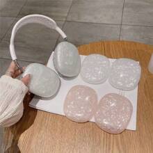 Étui d'écouteurs à motif de coquillage coloré, coque de protection anti-poussière décontractée pour usage quotidien - Multicolore - Voir 2
