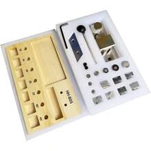 HOHOBLA KinHall Jewelry Ring Bending Machine, Multifunctional Ring Earring Bending Tool, Ring Bender, Ring Making Tool, Ring Bending Tool Set, Making Jewelry Making Tools For Jewelry Repairers - Bạc - Xem 5