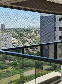 Kit 3.00x1.10 Screens And Protective Nets For Child Safety On Windows And Balconies - 黑色 - 查看 5