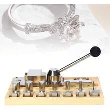 HOHOBLA KinHall Jewelry Ring Bending Machine, Multifunctional Ring Earring Bending Tool, Ring Bender, Ring Making Tool, Ring Bending Tool Set, Making Jewelry Making Tools For Jewelry Repairers - Bạc - Xem 1