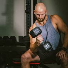 Set de mancuernas con recubrimiento de goma hexagonales, pesas libres, juego de pesas para uso en casa sin estante