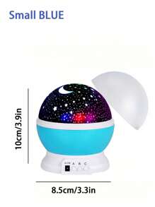 Star Moon Projector, 360° Rotatable LED Projection Light, Suitable For Room Decoration, Birthday Gifts For Boys And Girls