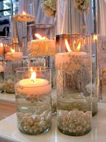 1 pièce Photophore en verre transparent, vase cylindrique en verre, pour la décoration de table, les arrangements floraux artistiques et les centres de table de mariage, la décoration intérieure et les dîners aux chandelles romantiques, accessoires de mariage (bougie non incluse)