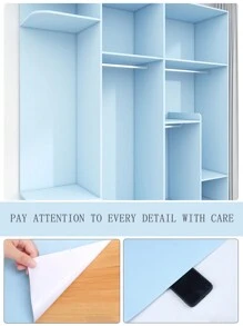 1 Roll Of Skin-Feeling Self-Adhesive Wallpaper, The Bedroom Or Living Room Is In Solid Color And Thickened Nordic Style, Suitable For Seamless Splicing Throughout The House - Multicolor - View 14