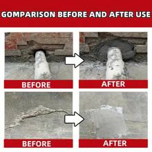 Doeyvose Wasserfeste und rissbeständige Zementausbesserungspaste: geeignet für Wand, Boden und Außen-/Poolrenovierung - kompatibel mit Beton, Fliesen und Rohren - Weiss - Übersicht 10