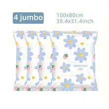 4/6 件真空压缩储物袋，用于衣服、毯子、衬衫、衣柜、旅行必备品的密封储物容器卧室、收纳袋、收纳袋、家居收纳、女式白色 T 恤、女式黑色裤子、女士冬装、连衣裙、女士冬装、优雅女装、女士白衬衫、长袖、女士白色连体裤、女士春季连衣裙、女士春季服装、春季、春装、极简主义、夏季上衣