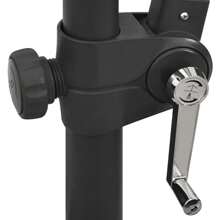 Cantilever Umbrella With LED Lighting 300 Cm Anthracite