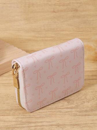 Love Pattern Versatile Coin Wallet Multi-Card Card Organizer For Storage Cards Lightweight Minimalist Fashion Modern For Anniversary For Christmas On Valentine's Day For Birthday Gift For Couple For For Girls For Lady For Female Bag School Supplies For School Dorm Room & Back To School Card Holder Card Holder Wallet Business Card Holder Credit Card Holder Card Holder Women For Women Wallet Mini Wallet Purse Wallet Card Wallet