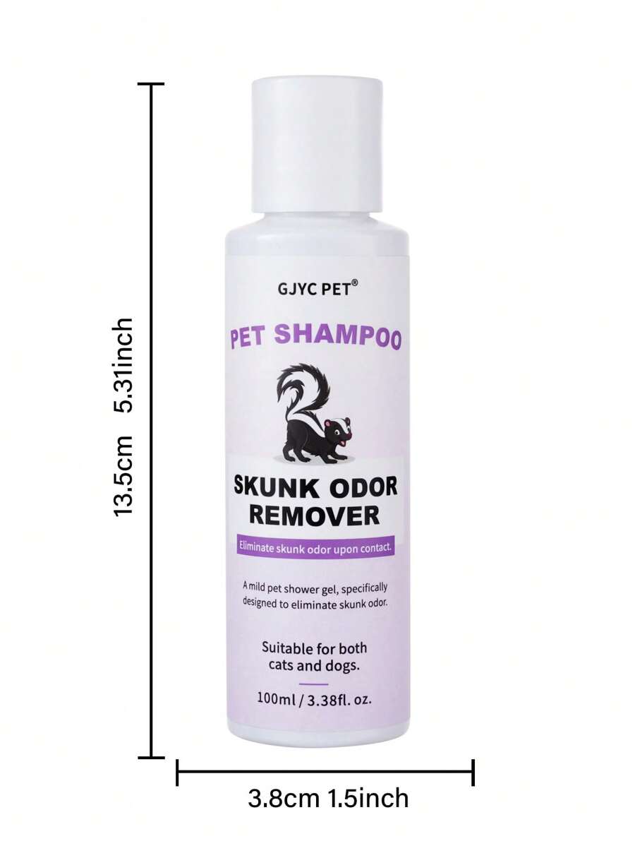 GJYC PET Effectively Skunk Odor Eliminating Shampoo For Dogs & Cats (3.