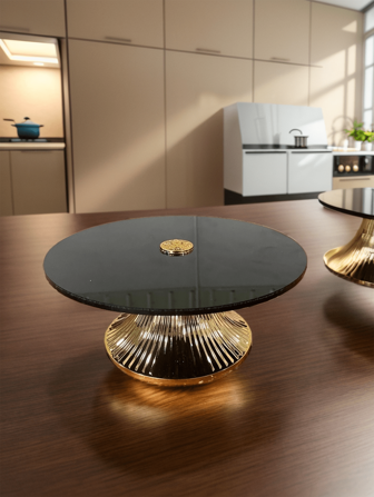 1pc Acrylic Dessert Tray, European Style Food Platter For Home Party Decor