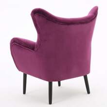 Noble House Simon Velvet Wingback Chair, Purple - 玫紅色 - 查看 7