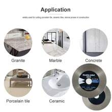 105mm-115mm-125mm Super Ceramic Tile Blade Turbine Ceramic Rhinestone Disc Cutting And Grinding Ceramic Tiles Granite Marble Aperture 20mm/22.23mm