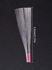 MAOMIA 30 piezas de filamentos de fibra para extensión de uñas, fibra de fototerapia sin papel adecuada para el set de herramientas de extensión de uñas DIY