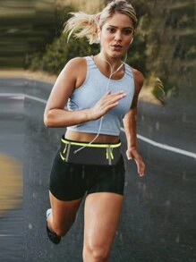 1pc Outdoor Sports Waist Bag, Running Fanny Pack, Waterproof Mobile Phone Storage Bag For Men And Women - Multicolor - View 5