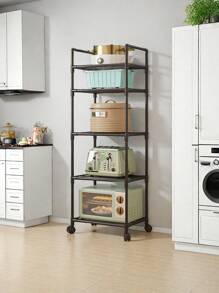 1 pieza Estantería de cocina de 3 a 7 niveles, nuevo organizador de almacenamiento de cocina de uso intensivo