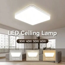 CANMEIJIA Đèn trần LED vuông hiện đại gắn trần 110V 220V Đèn LED Đèn trong nhà cho phòng khách Đèn phòng ngủ tối giản hiện đại - Đèn trần vuông - Xem 4