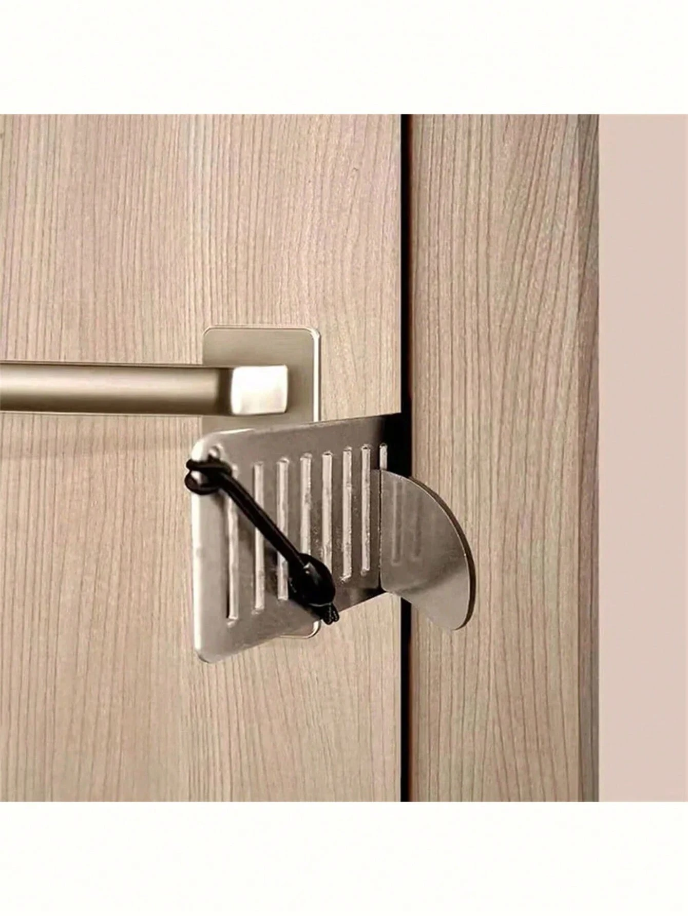 5 Ganci Fermo Porta Per Camper E Roulotte In ABS Bianco - Chiusura A Molla, Facili Da Installare, Supporto Antiapertura