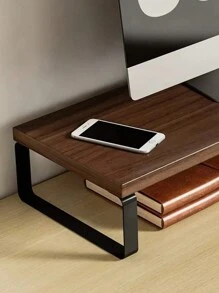 miwoo 1pc Desktop Computer Monitor Stand Riser Shelf Back To School