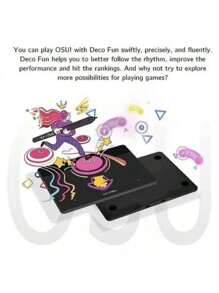 XP-Pen Deco Fun S Compact Digital Tablet Pen 8192 Levels High Precision - 黑色 - 查看 7