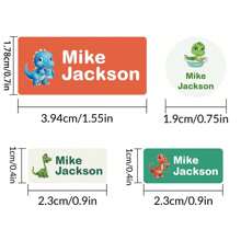 定制防水贴纸，个性化姓名标签贴纸，儿童返校用品，儿童日托服装标签，服装标签，定制姓名标签贴纸，可定制贴纸，定制贴纸，儿童学习用品，男孩，女孩，学校必备品，多功能，装饰性，可重复使用，精致，时尚，高品质，色彩缤纷，现代，定制，个性化，独特，送给他的理想礼物，送给她的理想礼物，男朋友，爸爸，女朋友，妈妈，家人，朋友，茶室，家居，花园，办公室，周年纪念日，情人节，母亲节，生日，父亲节，毕业典礼，婚礼，乔迁之喜，家居生活，装饰您的家，个性化标签 - 彩色 - 查看 9