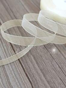 50M/Roll 1.2cm Wide Tulle Ribbon, Gift Packaging, Cake Baking, Flower Bouquet, Wedding Decor, Handmade Flowers, Headpieces, Brooches, Clothing Accessories