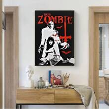 1pc Wall Arts Posters FramelessRob Zombie Canvas Art Poster Frameless Poster Club Bar Paper Vintage Poster Wall Art Painting Bedroom Study Pop Gifts Birthday Graduation - Multicolor - View 8