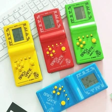 1 buah Konsol Game Genggam Balok Bangunan Rusia, Hadiah untuk Pelajar, Mainan & Hadiah Grosir, 4 Warna Acak - MultiWarna - View 11