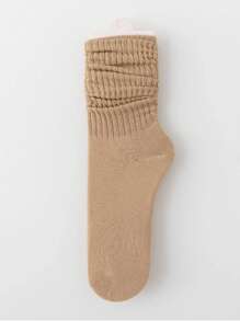 5 Pairs Of Autumn And Winter Women's Thick Warm Calf Socks, Suitable For All Seasons, Long Tube Pile Socks, Y2k