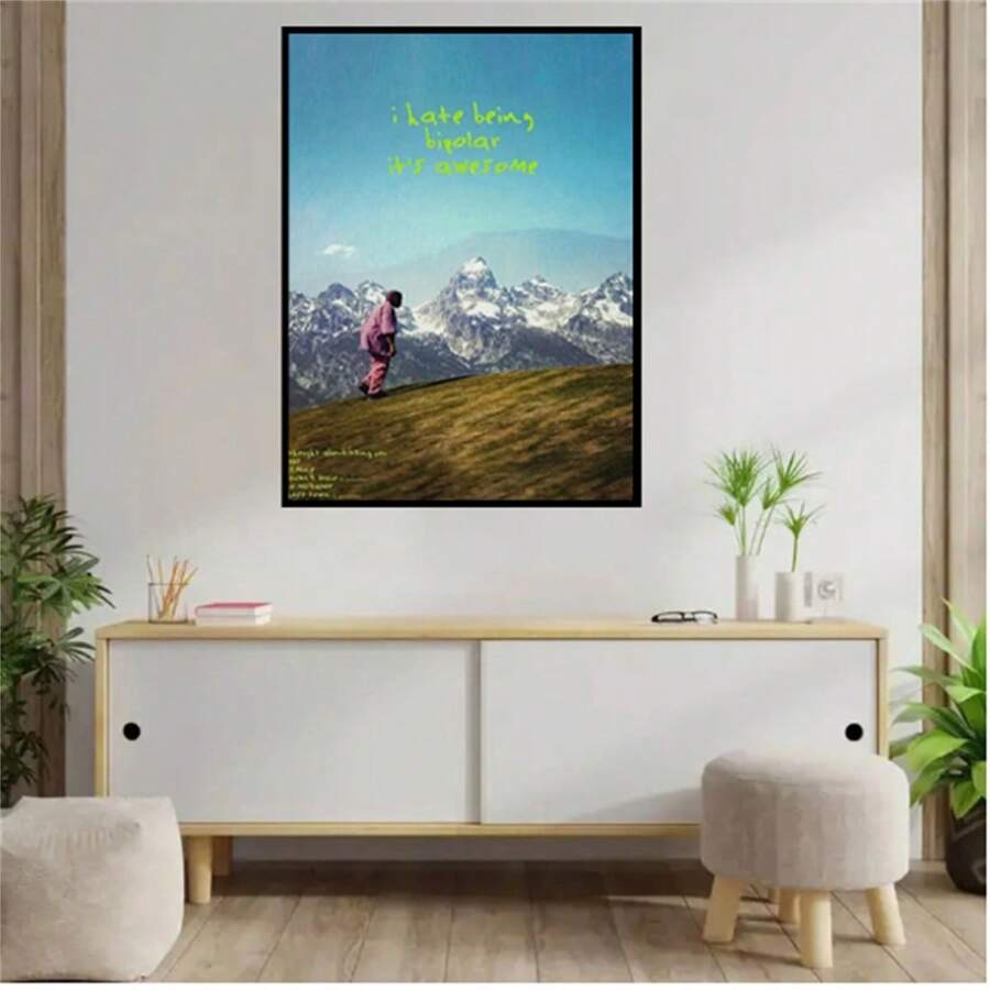 1PC Mountain Ye' Album Cover Canvas